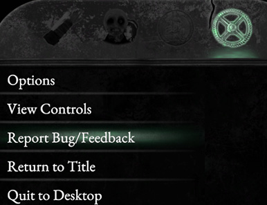 Reporting a bug